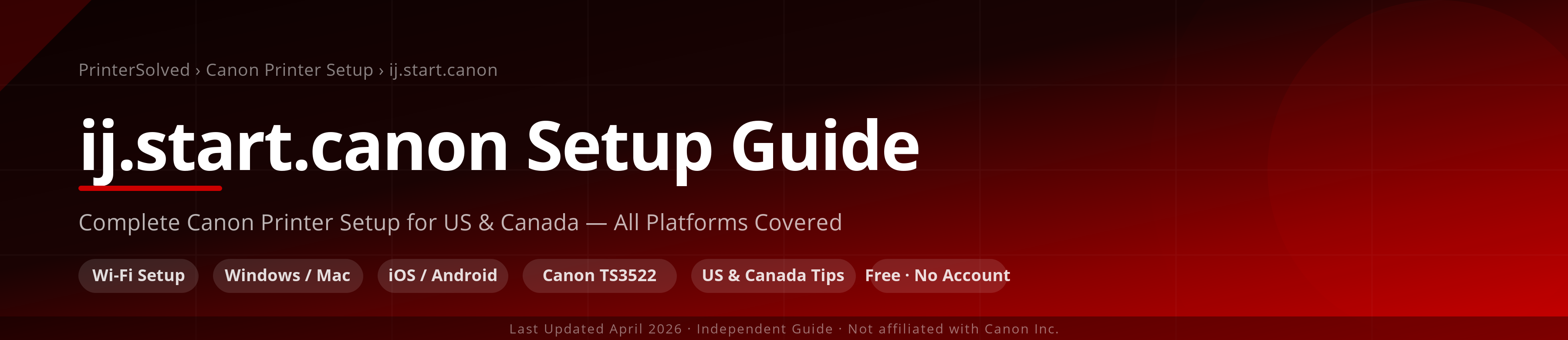 ij.start.canon Setup Guide — Complete Canon Printer Setup for US and Canada